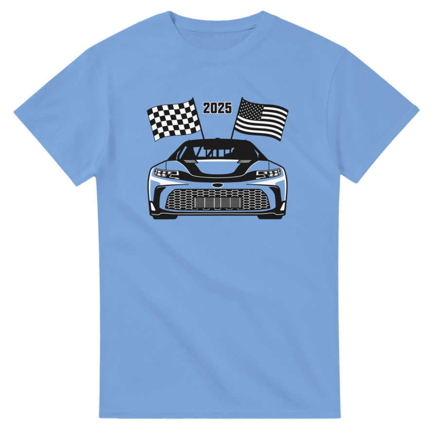 Stock Car Racing T-Shirt - with 2025 Fixtures Nascar