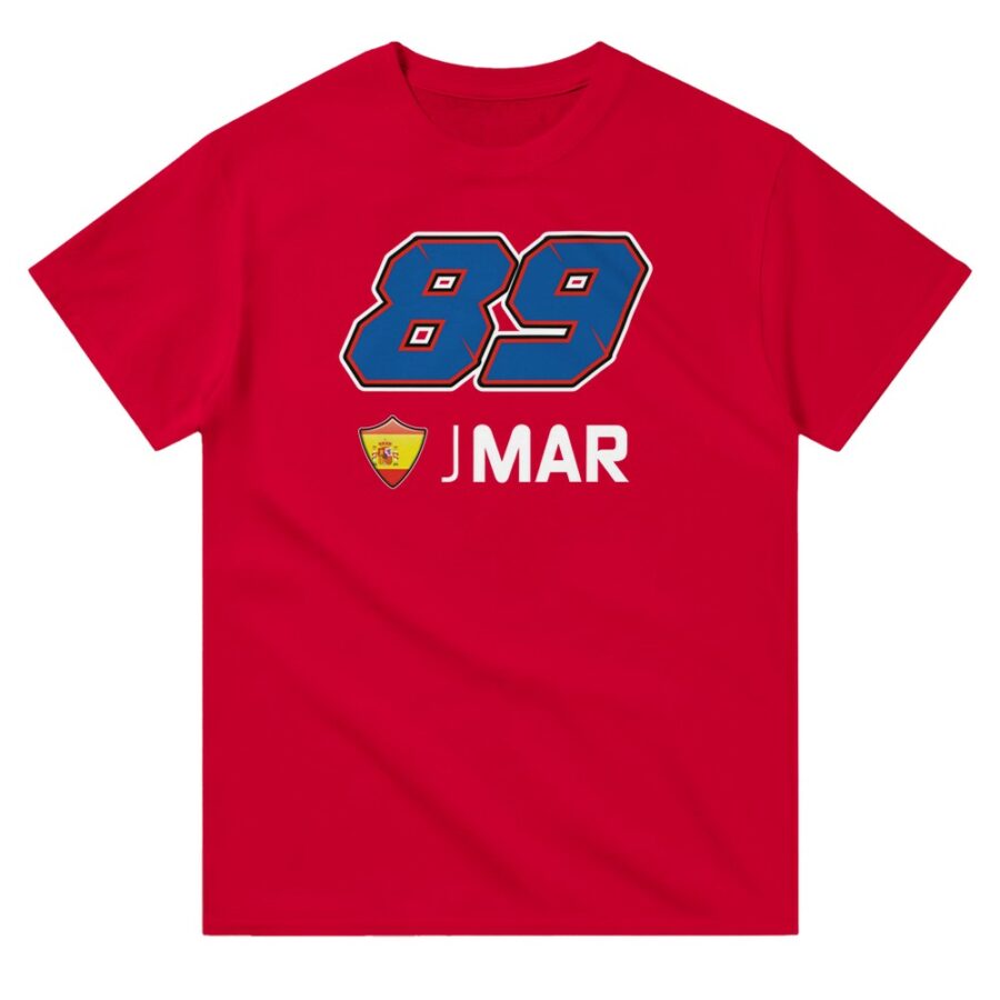 Jorge Martin 2025 MotoGP Race Calendar T-Shirt from the MotoGP Gifts store collection.