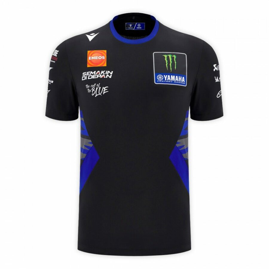 Camiseta Monster Yamaha MotoGP 2025 Sports Car Racing Clothing