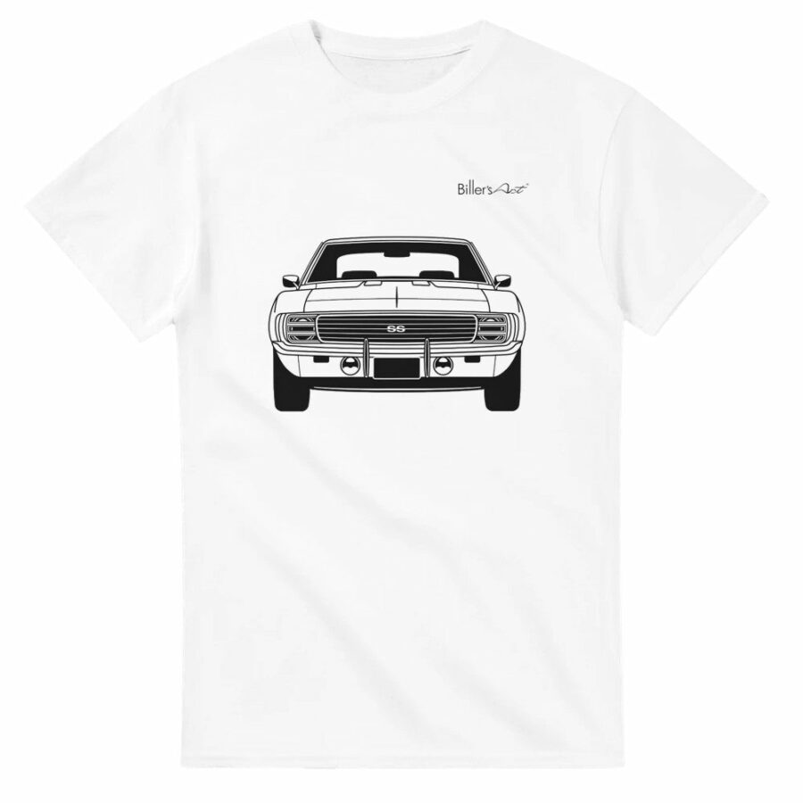 Chevrolet Camero SS Front View Super Cool T-Shirt Automotive