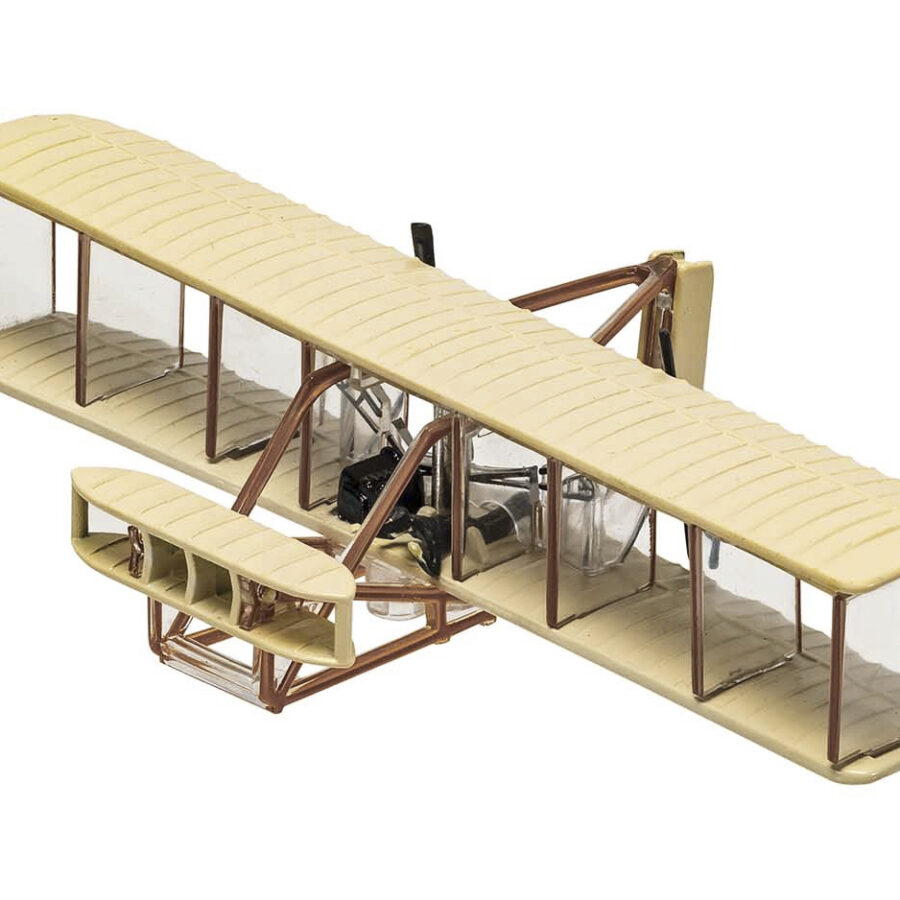 1903 Wright Flyer Aircraft with Pilot Figure "Smithsonian" Series Diecast Model by Corgi Automotive