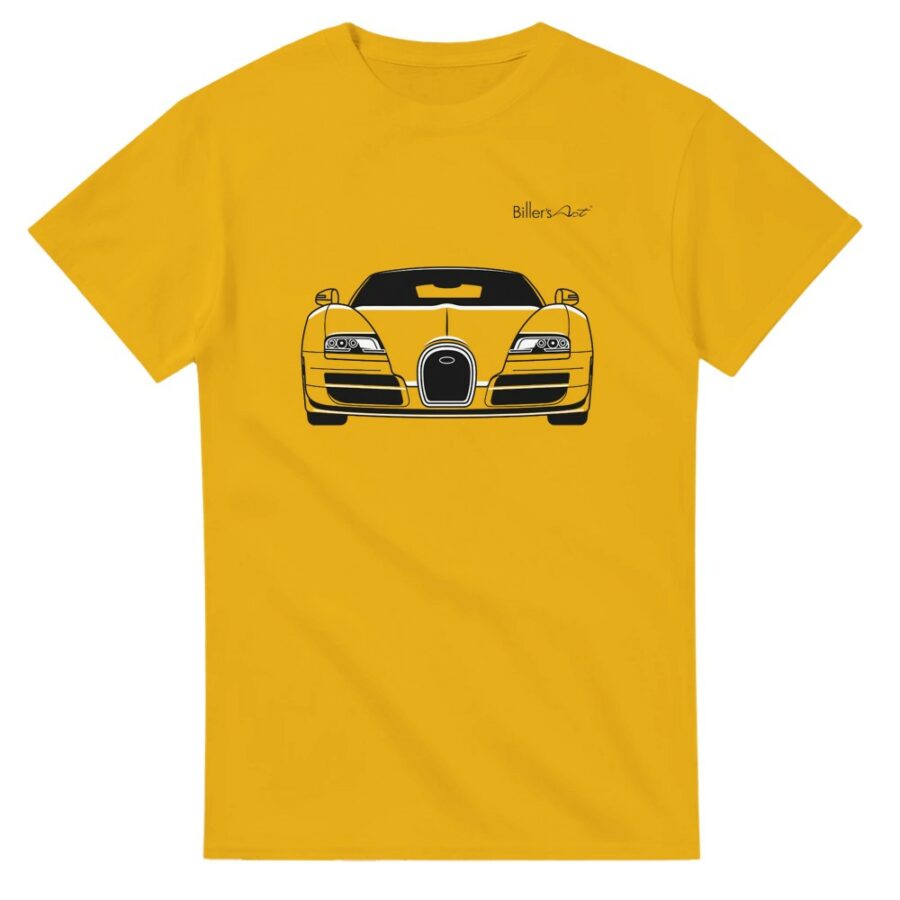 Bugatti Veyron Front View Super Cool T-Shirt Automotive