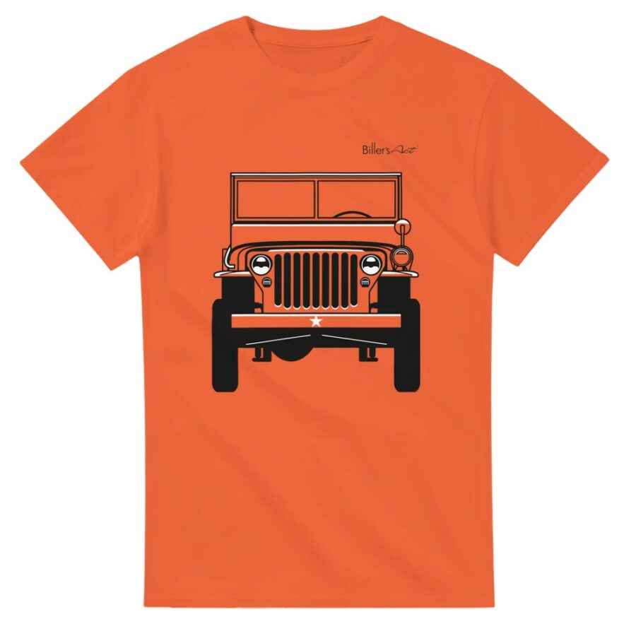 Willys Jeep MB Front View Super Cool T-Shirt Vintage
