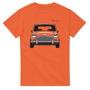 Mini Cooper Front View Super Cool T-Shirt  by Billeresque