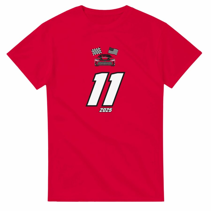 No11 Stock Car Racing T-Shirt - Denny Hamlin Nascar