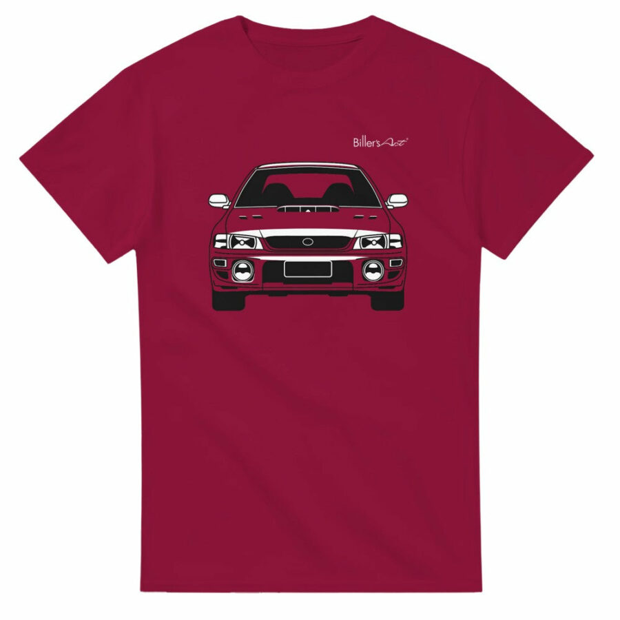Subaru Impretza STi Front View Super Cool T-Shirt Automotive