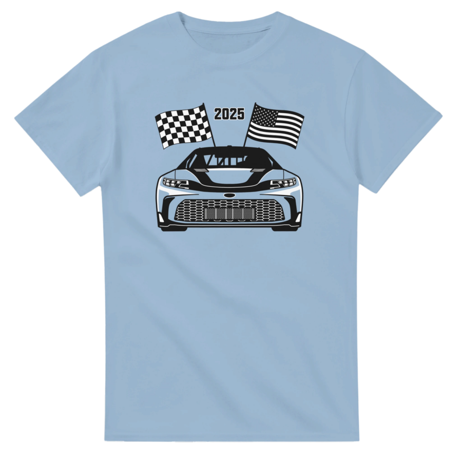 Stock Car Racing T-Shirt - with 2025 Fixtures Nascar