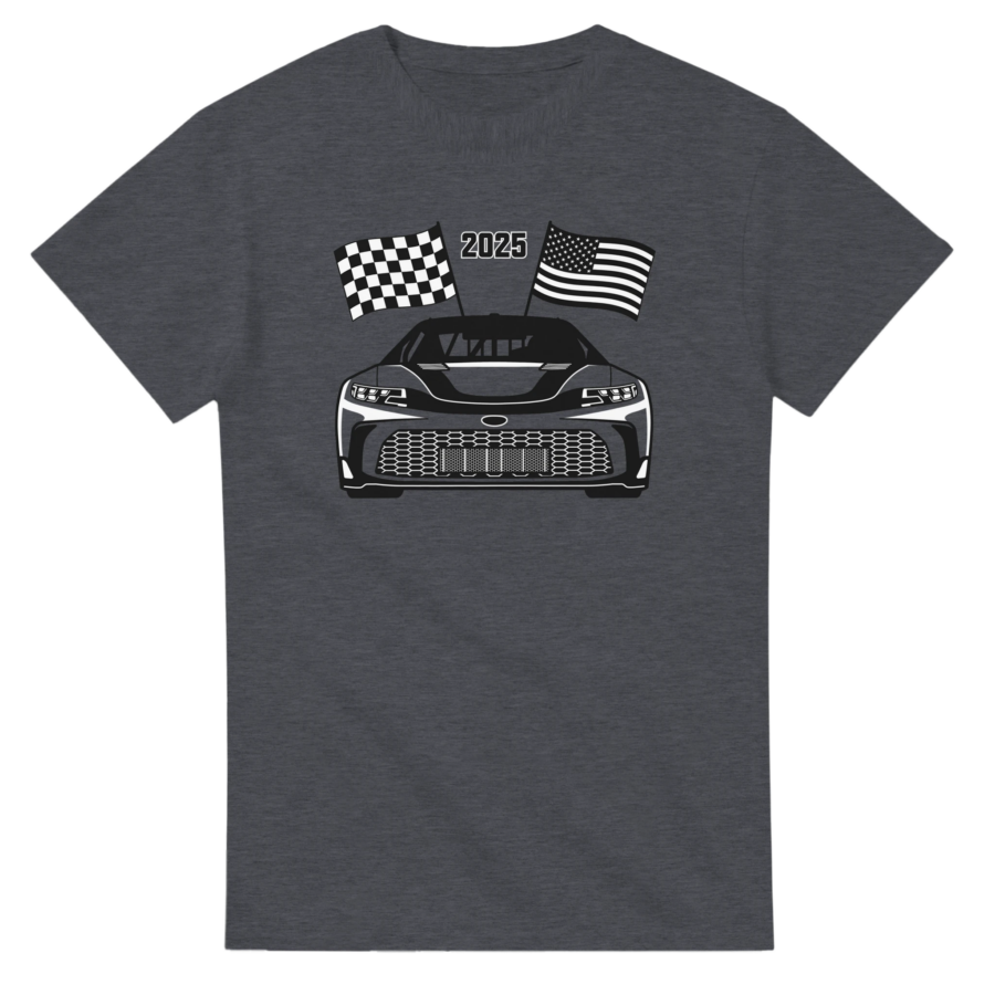 Stock Car Racing T-Shirt - with 2025 Fixtures Nascar