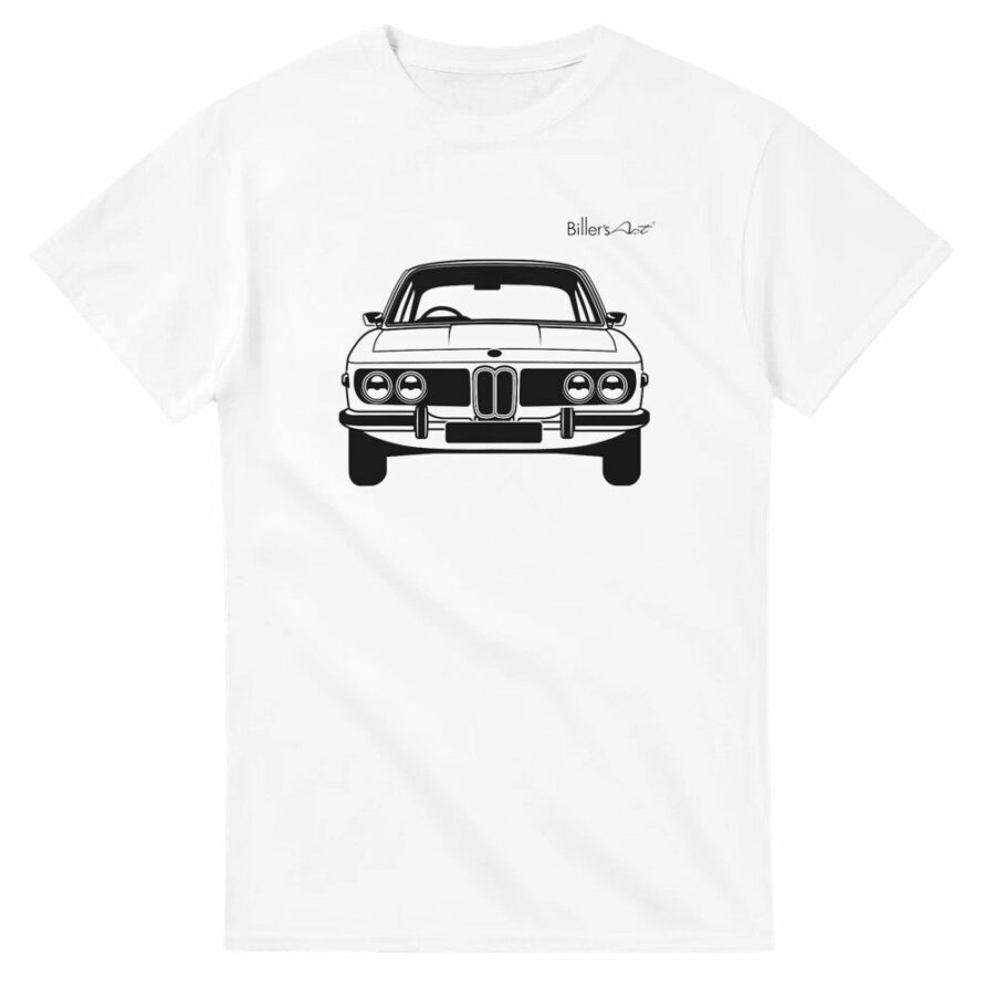 BMW 3.0 CSL Front View Super Cool T-Shirt from the BMW store collection.