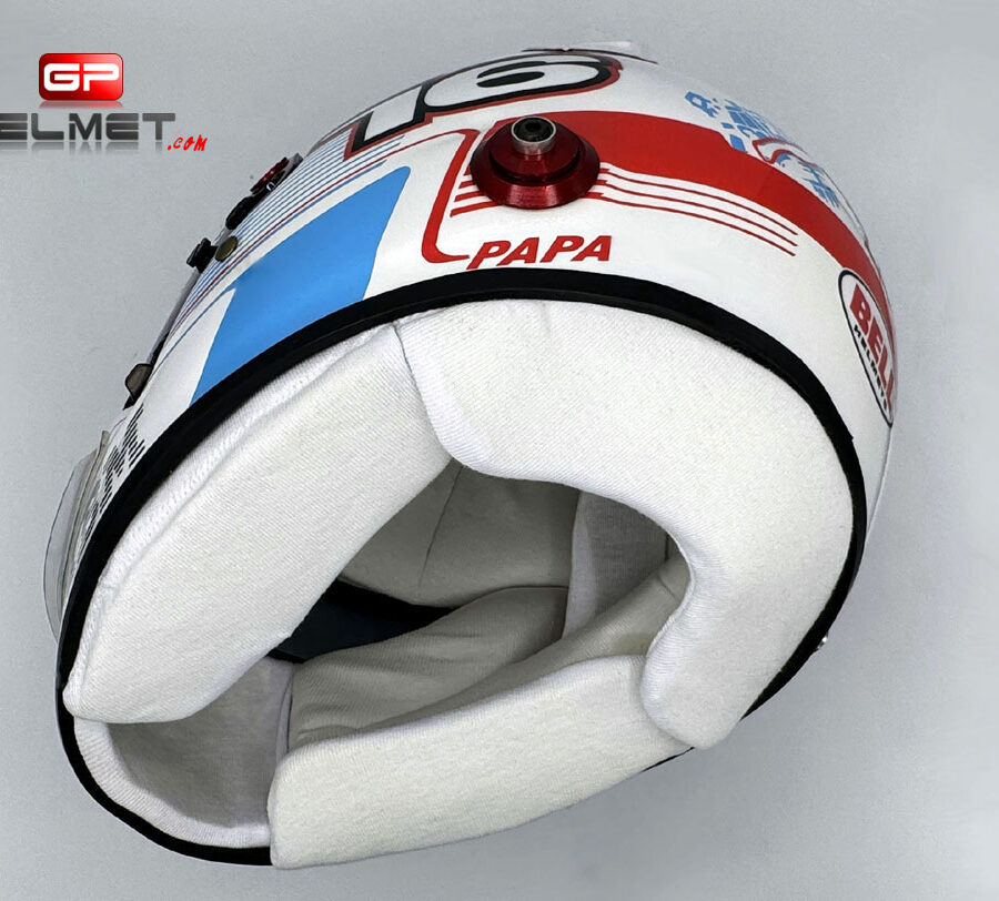 Charles Leclerc 2025 Monaco GP F1 Helmet Ferrari F1 Monaco GP Track Art