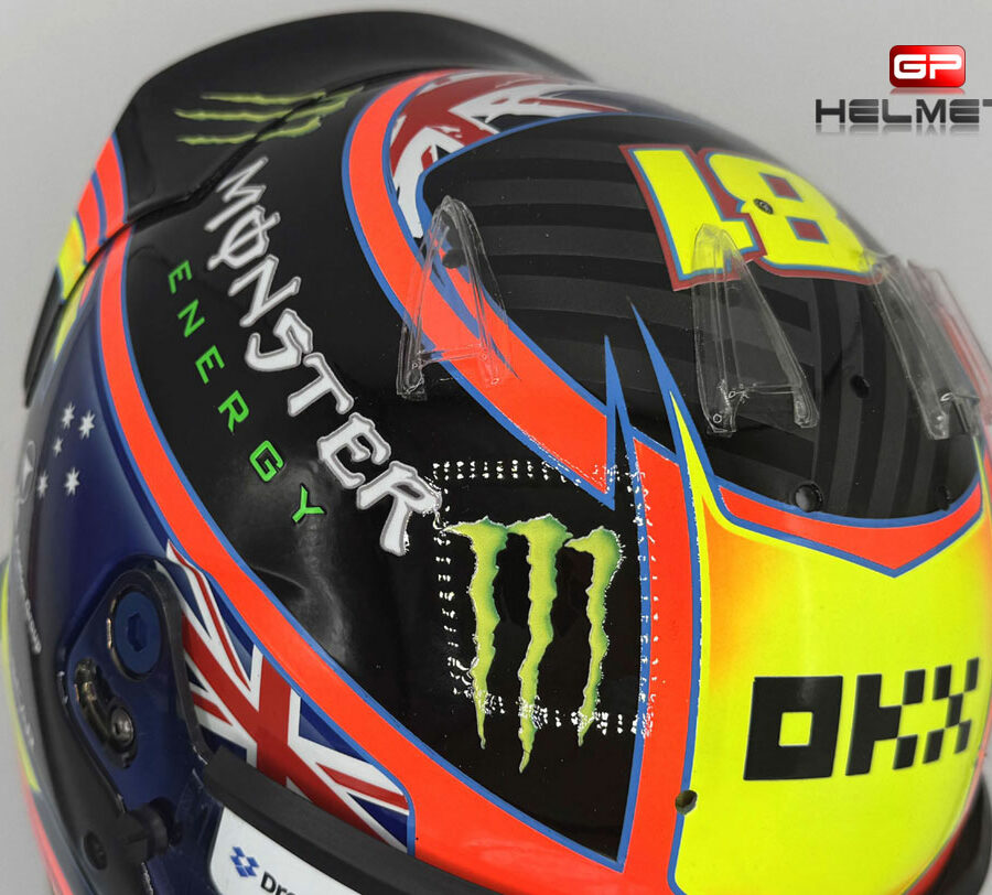 Oscar Piastri 2025 F1 Replica Helmet Mc Laren F1 F1 Collectibles