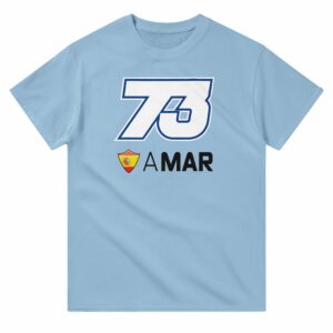 Alex Marquez 2025 MotoGP Race Calendar T-Shirt from the Sports Car Racing Apparel store collection.
