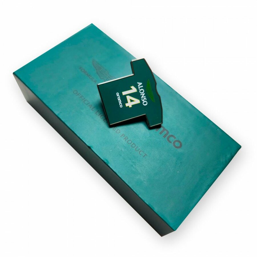Pin Fernando Alonso Aston Martin F1 from the Aston Martin F1 Team store collection.