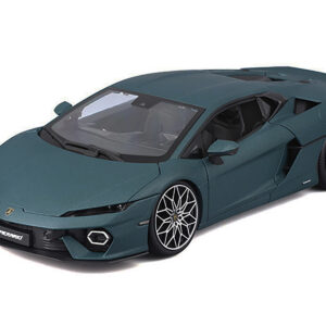 Lamborghini Temerario Matt Blue Metallic 1/18 Diecast Model Car by Bburago Automotive by Diecast Mania