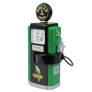 1948 Wayne 100-A Gas Pump "Polly Gas" Black and Green "Vintage Gas Pumps" Series 17 1/18 Diecast Replica by Greenlight from the Vintage store collection.