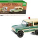 1967 Ford Bronco "Smokey Bear Forest Ranger" Green and Cream with White Stripes "Artisan Collection" 1/18 Diecast Model Car by Greenlight 1967 Ford Bronco "Smokey Bear Forest Ranger" Green and Cream with White Stripes "Artisan Collection" 1/18 Diecast Model Car by Greenlight