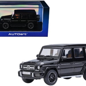 2017 Mercedes-Benz AMG G 63 Black 1/64 Diecast Model Car by Autoart from the Sports Car Racing Model Cars store collection.