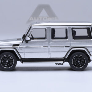 2017 Mercedes-Benz AMG G 63 Silver Metallic 1/64 Diecast Model Car by Autoart  by Diecast Mania