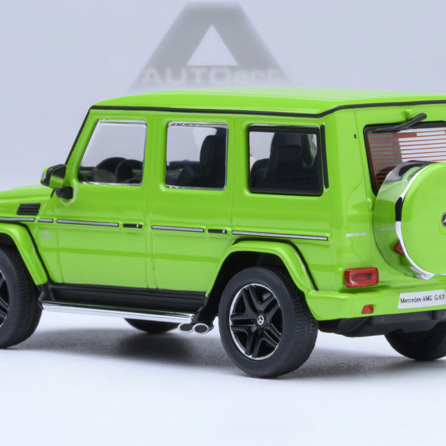 2017 Mercedes-Benz AMG G 63 Alien Green 1/64 Diecast Model Car by Autoart Automotive