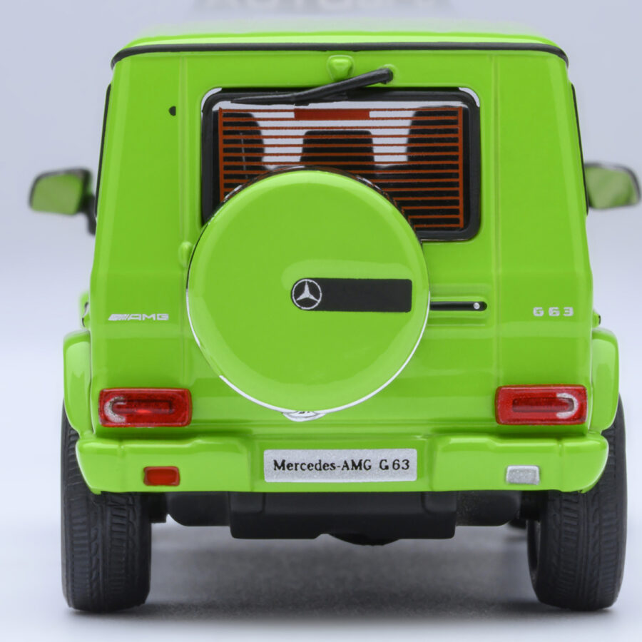 2017 Mercedes-Benz AMG G 63 Alien Green 1/64 Diecast Model Car by Autoart Automotive