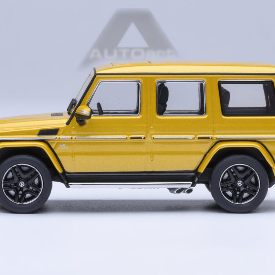 2017 Mercedes-Benz AMG G 63 Solar Beam Yellow 1/64 Diecast Model Car by Autoart Automotive