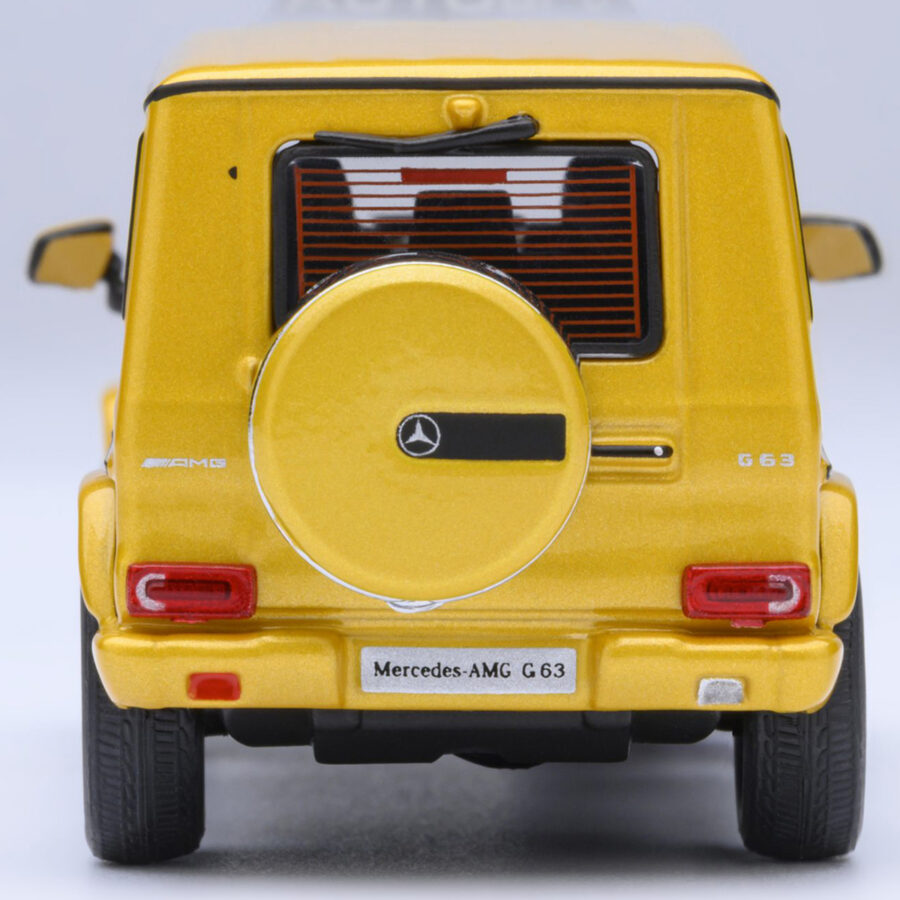 2017 Mercedes-Benz AMG G 63 Solar Beam Yellow 1/64 Diecast Model Car by Autoart Automotive