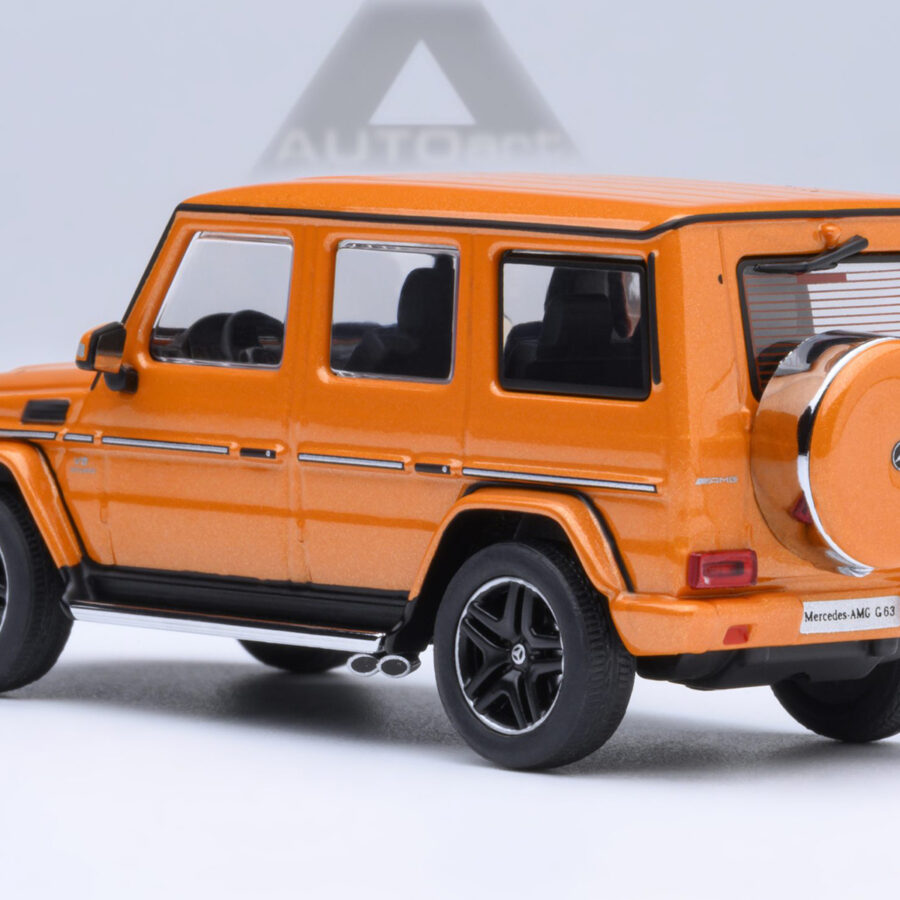 2017 Mercedes-Benz AMG G 63 Sunset Beam Orange 1/64 Diecast Model Car by Autoart Automotive