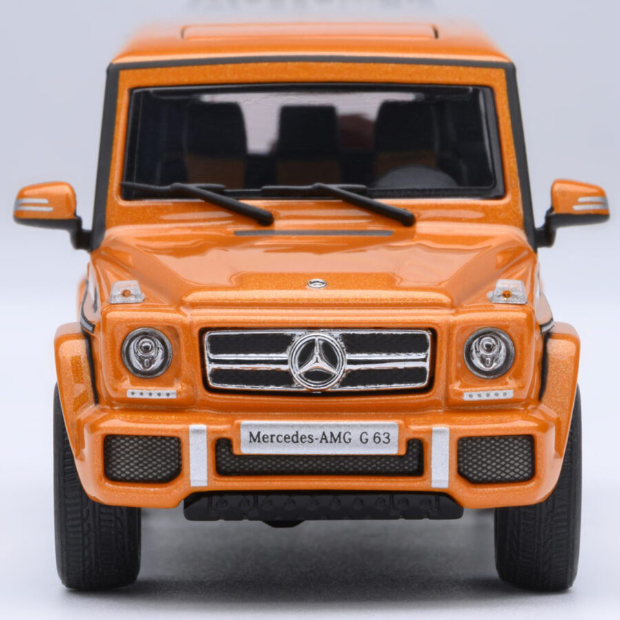 2017 Mercedes-Benz AMG G 63 Sunset Beam Orange 1/64 Diecast Model Car by Autoart Automotive