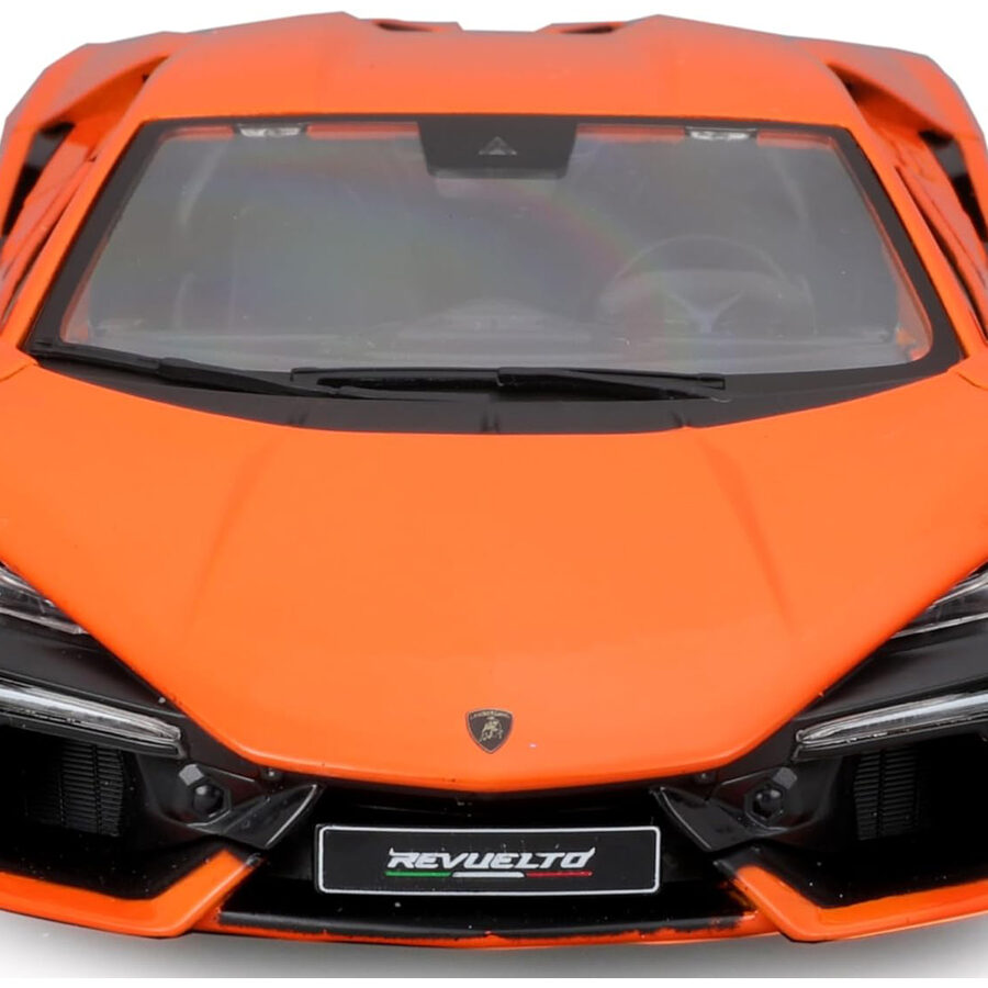 Lamborghini Revuelto Orange "Italian Design" Series 1/24 Diecast Model Car by Bburago Italian GP - Monza Track Art