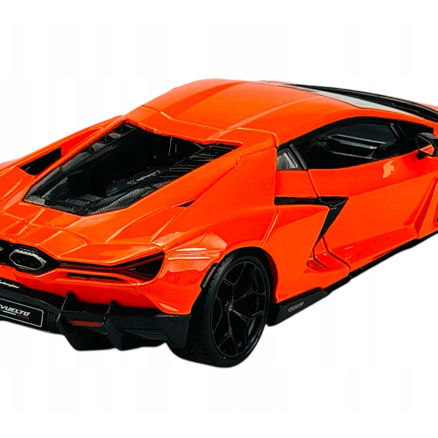 Lamborghini Revuelto Orange "Italian Design" Series 1/24 Diecast Model Car by Bburago Italian GP - Monza Track Art
