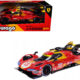 Ferrari 499P #50 Antonio Fuoco - Miguel Molina - Nicklas Nielsen "Ferrari AF Corse" Winner "24 Hours of Le Mans" (2024) "Racing" Series 1/24 Diecast Model Car by Bburago Ferrari 499P #50 Antonio Fuoco - Miguel Molina - Nicklas Nielsen "Ferrari AF Corse" Winner "24 Hours of Le Mans" (2024) "Racing" Series 1/24 Diecast Model Car by Bburago