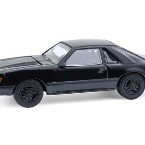 1979 Ford Mustang Fastback Black "Black Bandit" Series 30 1/64 Diecast Model Car by Greenlight  by Diecast Mania