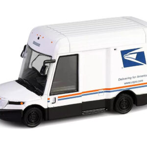 Oshkosh Next Generation Delivery Vehicle (NGDV) "United States Postal Service" White with Red and Blue Stripes "Hobby Exclusive" Series 1/64 Diecast Model Car by Greenlight from the Sports Car Racing Gifts store collection.