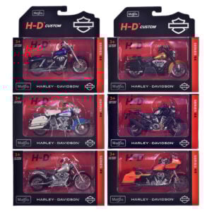 Harley-Davidson Motorcycles 6 piece Set Series 44 1/18 Diecast Models by Maisto from the Sports Car Racing Collectibles store collection.