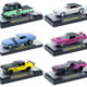 "Auto-Thentics" 6 piece Set Release 101 IN DISPLAY CASES Limited Edition 1/64 Diecast Model Cars by M2 Machines "Auto-Thentics" 6 piece Set Release 101 IN DISPLAY CASES Limited Edition 1/64 Diecast Model Cars by M2 Machines
