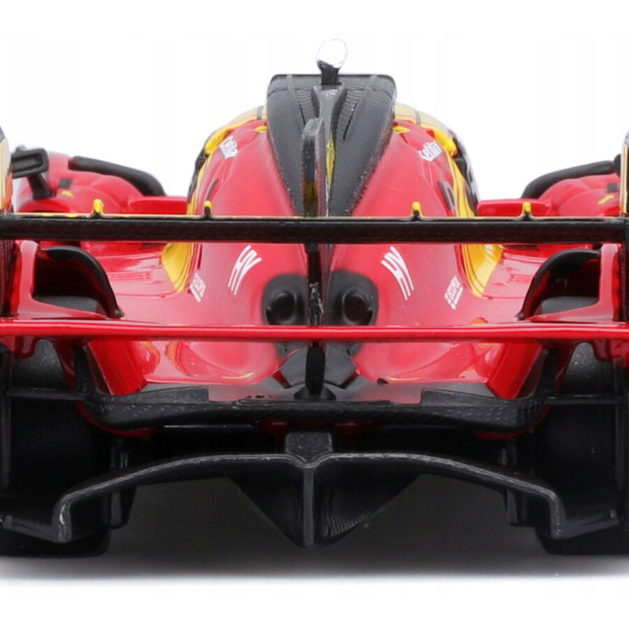Ferrari 499P #50 Antonio Fuoco - Miguel Molina - Nicklas Nielsen "Ferrari AF Corse" Winner "24 Hours of Le Mans" (2024) "Racing" Series 1/43 Diecast Model Car by Bburago Sports Car Racing Model Cars