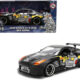 2009 Nissan GT-R (R35) Ben Sopra Matt Black with "Mechagodzilla" Graphics "Hollywood Rides" Series 1/24 Diecast Model Car by Jada 2009 Nissan GT-R (R35) Ben Sopra Matt Black with "Mechagodzilla" Graphics "Hollywood Rides" Series 1/24 Diecast Model Car by Jada