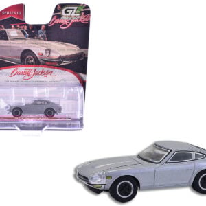 1970 Datsun 240Z Silver Metallic "Barrett-Jackson" Series 16 1/64 Diecast Model Car by Greenlight  by Diecast Mania