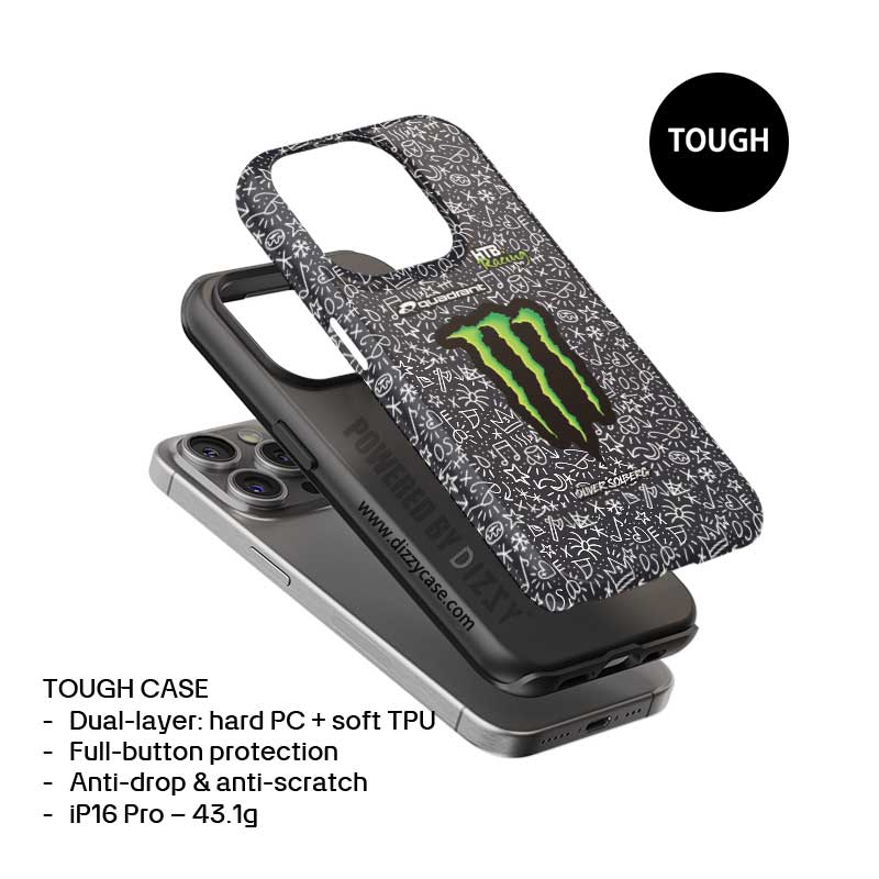 Oliver Solberg WRC Phone Case – Signature Doodle Livery from Rally Stages Official Motorsport Merchandise