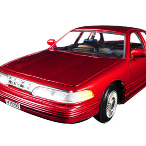1998 Ford Crown Victoria Metallic Red 1/24 Diecast Model Car by Motormax from the Sports Car Racing Gifts store collection.