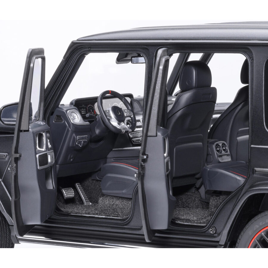 2019 Mercedes-Benz AMG G63 Matt Black 1/18 Model Car by Autoart Automotive
