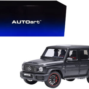 2019 Mercedes-Benz AMG G63 Matt Black 1/18 Model Car by Autoart  by Diecast Mania