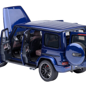 2019 Mercedes-Benz AMG G63 Brilliant Blue Metallic 1/18 Model Car by Autoart  by Diecast Mania