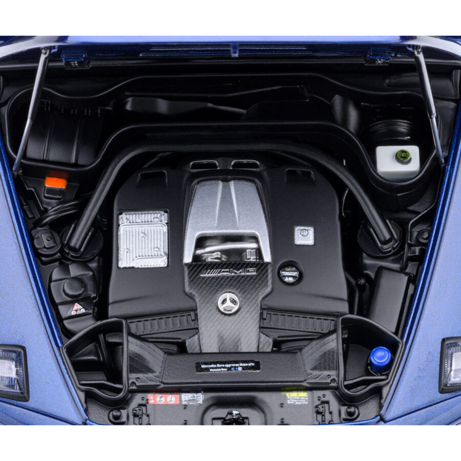 2019 Mercedes-Benz AMG G63 Brilliant Blue Metallic 1/18 Model Car by Autoart Automotive