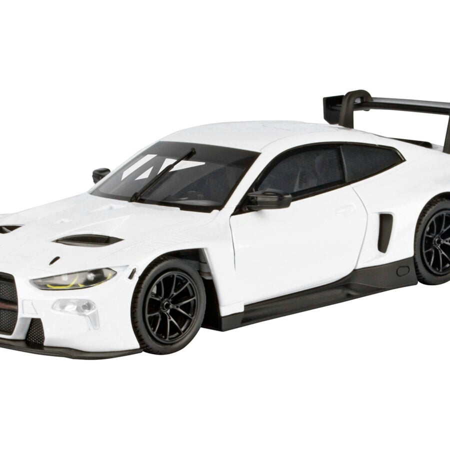 BMW M2 GT3 White "Timeless Legends" Series 1/24 Diecast Model Car by Motormax from the Sports Car Racing Gifts store collection.
