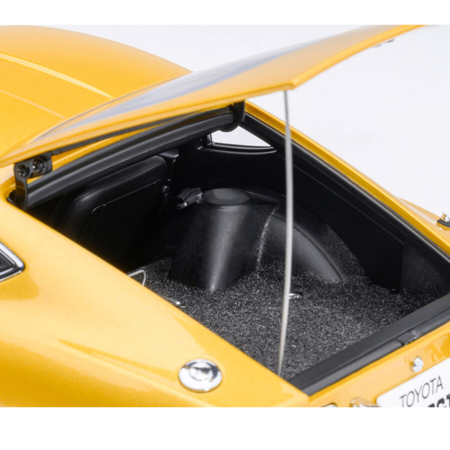 1967 Toyota 2000GT RHD (Right Hand Drive) Gold Metallic 1/18 Model Car by Autoart Automotive