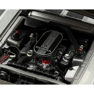 1967 Shelby GT500 Pro Touring Convertible Gun Metal Gray Metallic with Black Stripes Limited Edition to 312 pieces Worldwide 1/18 Diecast Model Car by ACME from the Sports Car Racing Model Cars store collection.