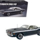 1972 Plymouth Cuda 340 Black with White Stripes Top and Interior Limited Edition to 490 pieces Worldwide 1/18 Diecast Model Car by ACME