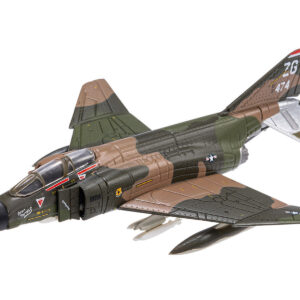 McDonnell Douglas F-4 Phantom Aircraft "Brain Damage 67th TFS Korat RTAB Thailand Rolling Thunder" (1972) United States Air Force "Collector Series" 1/144 Diecast Model by Air Force 1  by Diecast Mania