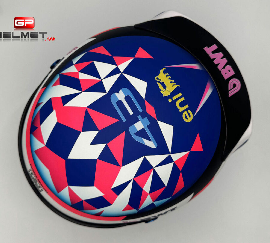 Franco Colapinto 2025 F1 Replica Helmet Alpine F1 Alpine F1 Team